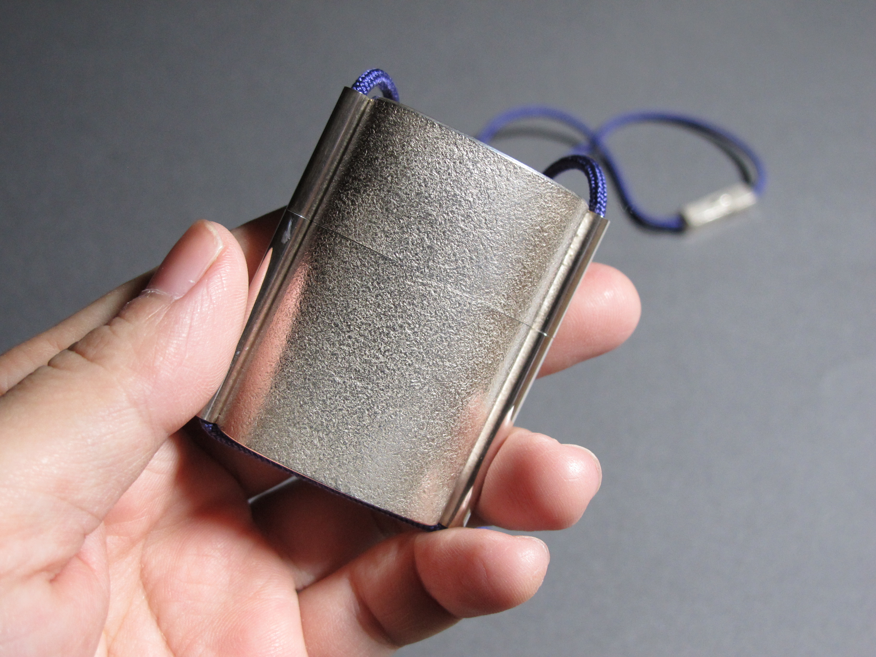 銀製石目印籠 | 清課堂 / 錫・銀・各種金属工芸