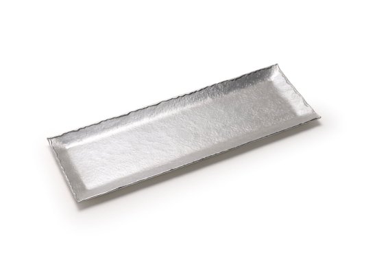 錫 おしぼりトレー「舟形」・「薄氷」 | 清課堂 / 錫・銀・各種金属工芸